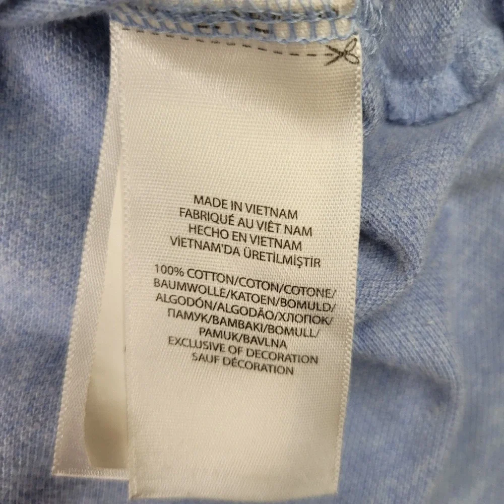 Polo Ralph Lauren Shirt Mens 3XB Big Blue Short Sleeve Polo Preppy 100% Cotton‎